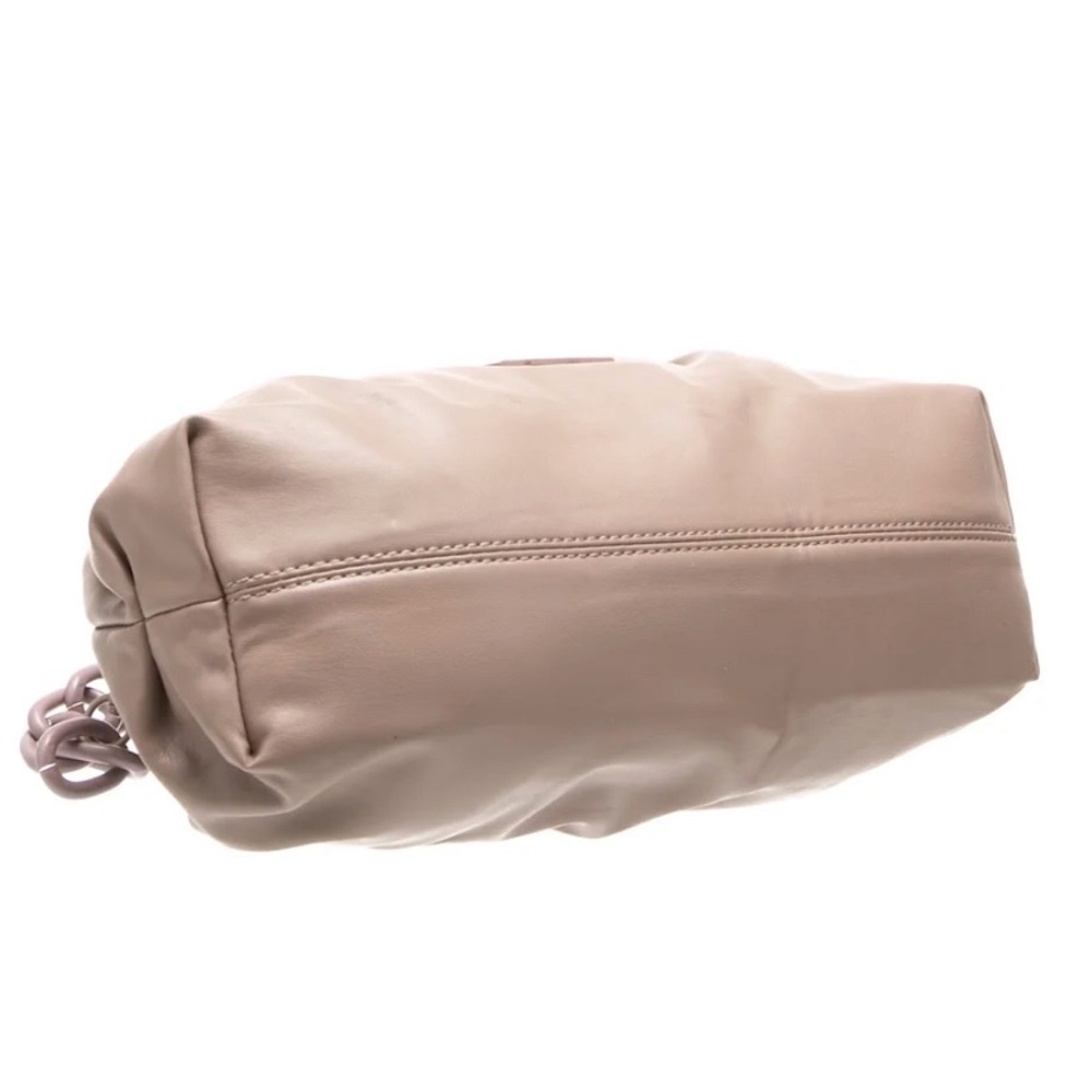 NWT Badgley Mischka Wrapped Frame Clutch Purse Bag in Grey - Picture 5 of 6